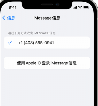 永新apple维修iPhone上无法正常发送iMessage信息